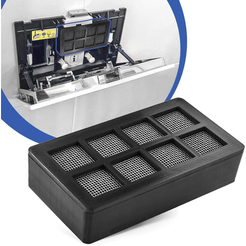 Geberit Sigma40 DuoFresh koolfilter - voor wc element - met geurafzuiging - voor Sigma40 - zwart 0730347