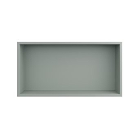 Looox Storage Collection Inbouwnis - 60x30x7cm - flens - matt soft green SW1444018