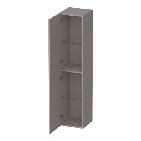 BRAUER Trust badkamerkast - 160x35x35cm - excl. opbouwgrepen met 2 deuren links- of rechtsdraaiend Timber Greige SW1203875