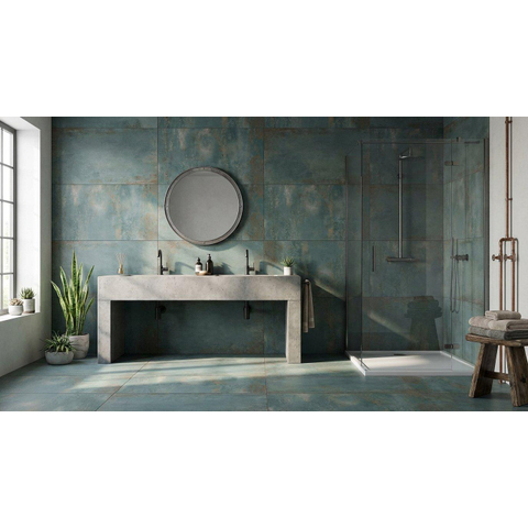 ÉCHANTILLON Terravito Copuro carreau mural et de sol - 60x120cm - 9mm - Rectangle - rectifié - Vert mat SW1130724