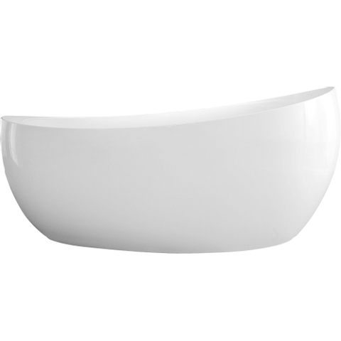 Villeroy & Boch Aveo new generation Aveo bad - vrijstaand - 190x95 randloos - met afvoer overloop - glans wit GA26008