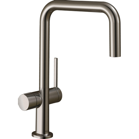 Hansgrohe Talis m54 Eengreeps keukenmengkraan U - 220 - stopkraan - voor vaatwasser - rvs look SW541522