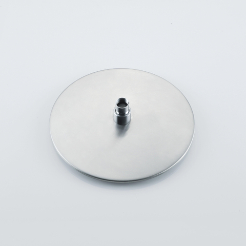 Fortifura Calvi Hoofddouche 25cm rond 7mm - PVD - geborsteld RVS SW720554