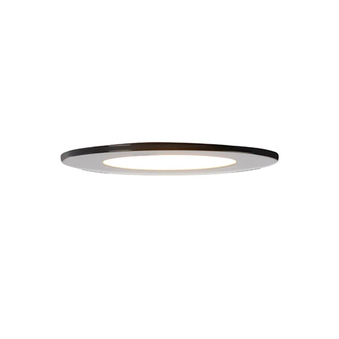 QAZQA Blanca Inbouwspot - 9x9cm - incl. LED - 3 staps dimbaar - IP44 - mat zwart SW1187214
