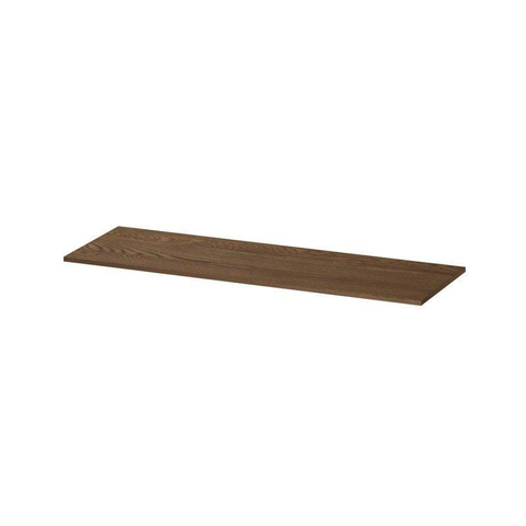 Ink plaque de recouvrement 140x45x1.6cm pour meuble chêne massif chocolat SW493888