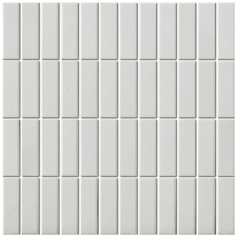 The Mosaic Factory London mozaïektegel - 30x30cm - 6mm - rechthoek - R11 - mat super wit SW382561