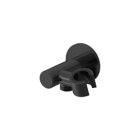 Hotbath COBBER Ensemble de douche à effet pluie - robinet encastré - thermostatique - pomme de douche 20 cm - douchette à main - noir mat PVD SW1437749
