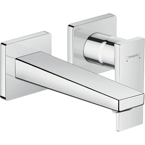 Hansgrohe Metropol afbouwdeel wastafelkraan - 2-gats - voorsprong 16.5cm - chroom SW99783