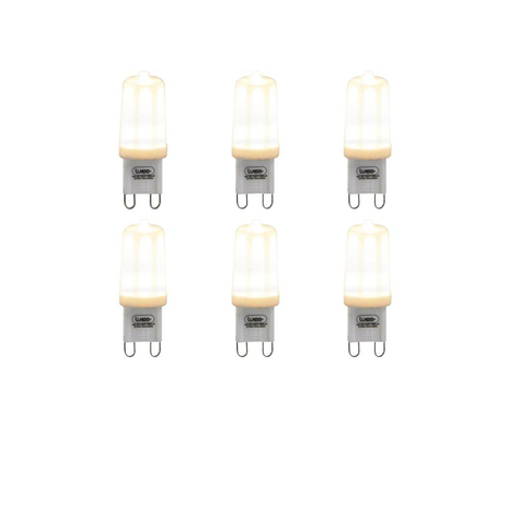 Luedd Lampe LED - set de 6 - G9 - 3W - 2700K - 280LM - dimmable SW1211318
