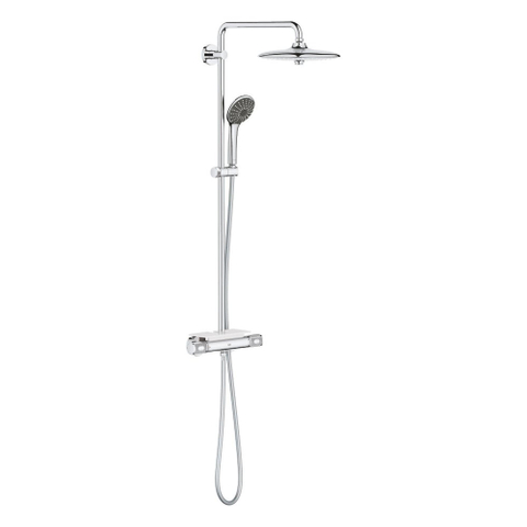 Grohe Vitalio Joy Douchesysteem - met thermostaatkraan - matte black (mat zwart) SW1440546