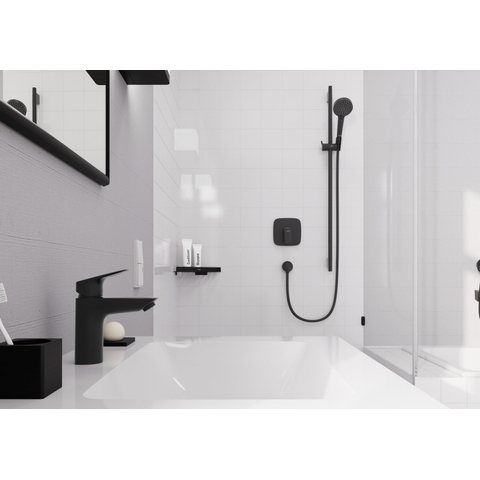 Hansgrohe AddStoris Q zeepkorf hoek - mat zwart SW651147