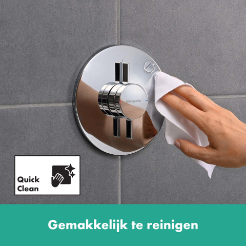 Hansgrohe DuoTurn S Inbouw mengkraan - voor 1 functie - hoogglans chroom SW918610