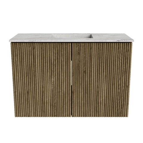 Mondiaz JOYA-DLUX 60cm meuble de toilette - couleur Dusk - Vasque FAYE position Milieu Sans trou de robinet couleur Glace. SW1423175
