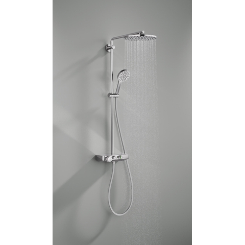 GROHE Vitalio Joy+ doucheset - 28cm - rond - thermostatisch - SmartControl - chroom SW1590098