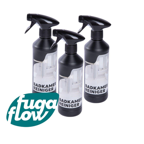 FugaFlow Eccelente Acces Badkamer Reiniger / douchereiniger - 500ml - Jasmijn - voordeelset 3 stuks SW1183042