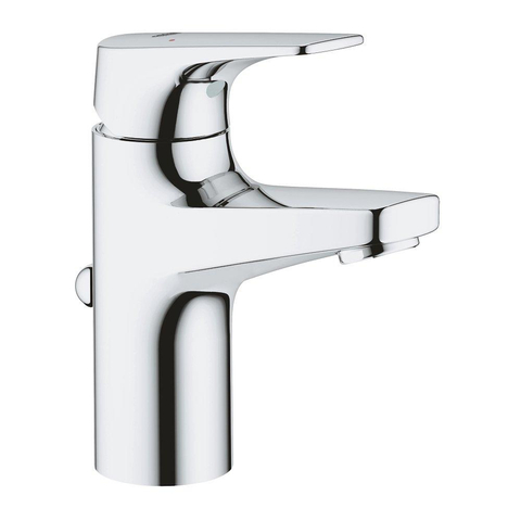 GROHE Bau Flow Robinet lavabo S-size avec bonde Chrome SW296672