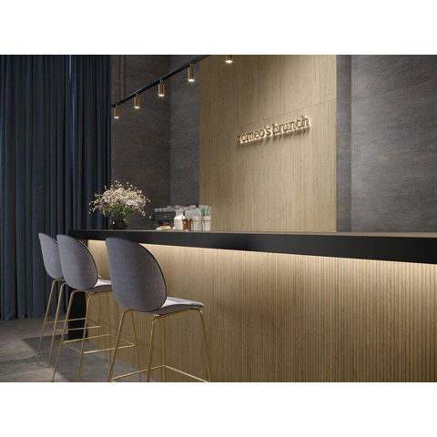 SAMPLE Terravito Ravino Keramische wandtegel - 40x120cm - 10.8mm - Oak SW1596385