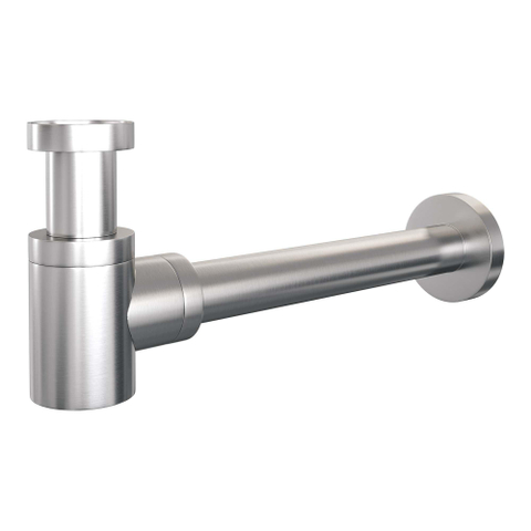 Siphon Design Brauer Brushed Edition - compact - PVD - inox brossé SW916936