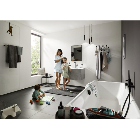 Hansgrohe Finoris 1 greeps - inbouw badmengkraan - mat zwart SW651105