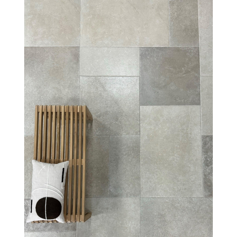 Terravito Horeno Carrelage de sol céramique - 60x60cm - 9,0mm - rectifié - Melange nuit SW1235826
