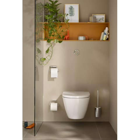 Emco Flow Ensemble brosse WC Support/Manche de brosse Chrome SW452855