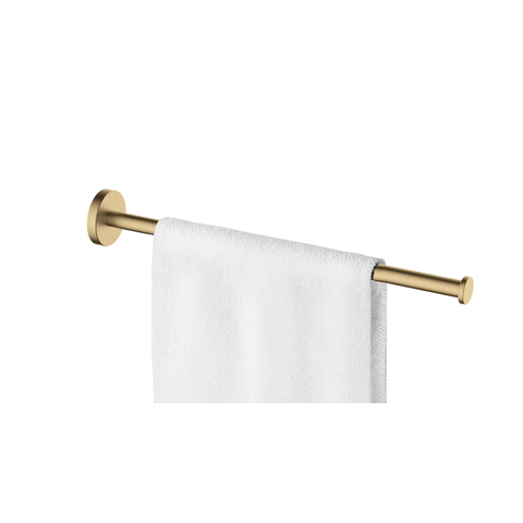 Wiesbaden Alonzo Handdoekrek 1-armig - PVD - geborsteld messing (goud) SW798021