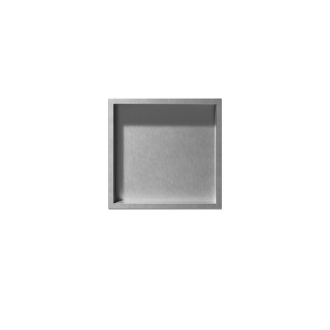 Looox BoX niche - 30x30x7cm - encastrée - inox 2330626