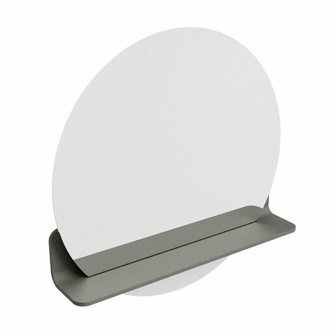 Mondiaz SPOT miroir – Ø 60 cm – avec tablette – Smoke (brun clair) SW1235620
