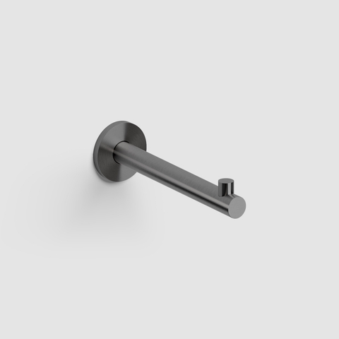 Clou Kaldur porte-rouleau de papier toilette droit gunmetal brossé PVD SW917341