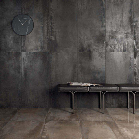 Ceralto Kubico Carreau de sol - 80x80cm - 9.0mm - rectifié - Dark SW222514
