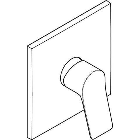 Hansgrohe Vivenis mengkraan inbouw voor iBox Universal 2 Brushed Black Chrome SW1567446