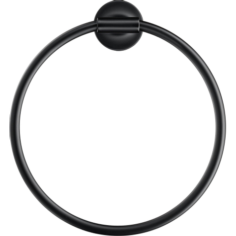 Duravit Starck T Handdoekring - diameter 21cm - mat zwart SW297099