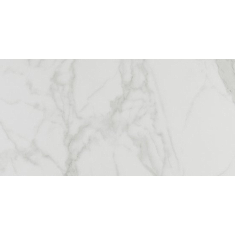 Vtwonen Classic vloer- en wandtegel - 30x60cm - 10mm - gerectificeerd - R9 - marmerlook - mat white (wit) SW367707
