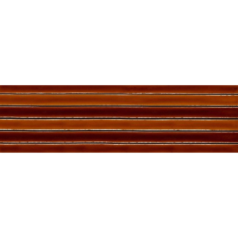 SAMPLE vtwonen Tegels Rib Wandtegel - 13x45cm - 9mm - Witte scherf - Honey (Bruin) SW1221065
