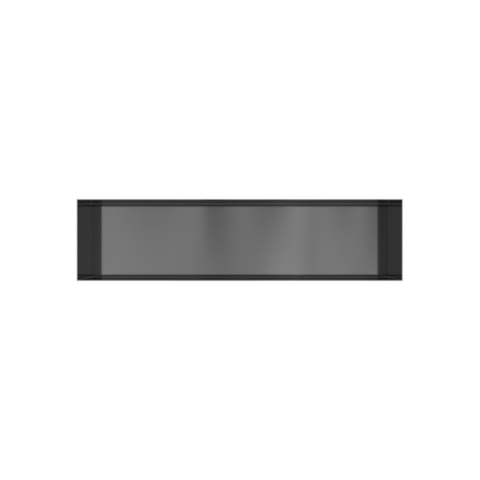 Hotbath &MORE Inbouwbox of inbouwnis - 30x120x10 - frameless - Geborsteld gunmetal PVD SW1246620