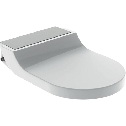 Geberit AquaClean tuma Zitting - onderdouche - rvs decor - glans wit SW87556