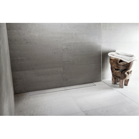 Easy Drain Multi TAF afvoergoot enkele plaat 120cm met Zero design rooster RVS 2301826