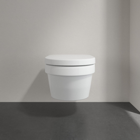 Villeroy & Boch Architectura Omnia Architecturawandcloset - diepspoel design - 37x53cm - met Aquareduct - 4.5 liter - White Alpine (glans wit) 1024383