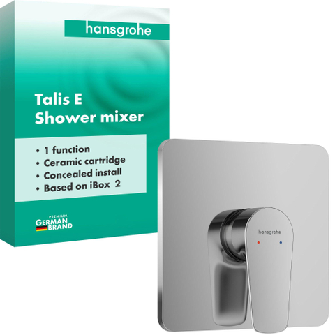 Hansgrohe Talis E douchemengkraan voor iBox Universal 2 chroom SW1567400