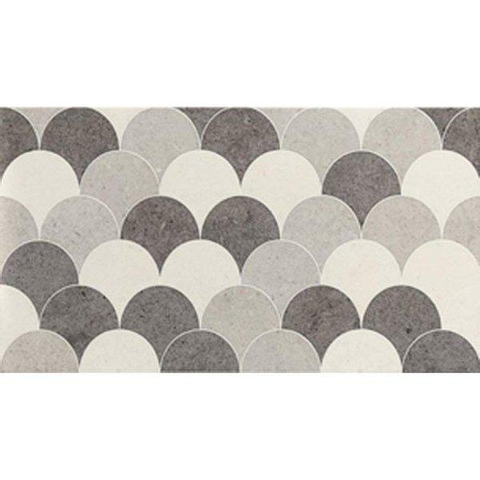 ÉCHANTILLON Ceralto Verano Slate Carreau décoratif 25x45cm 7.5mm Écailles SW914120