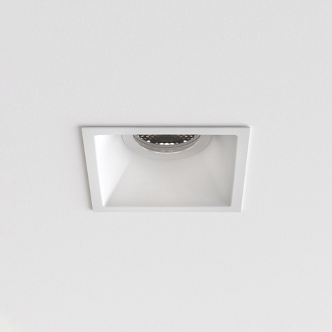Astro Minima Slimline Square Fixed FR IBS IP65 excl. GU10 mat wit SW680060