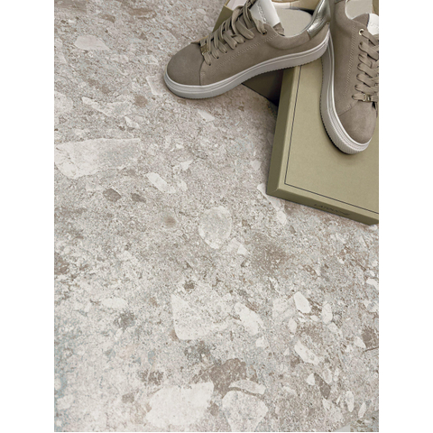 Terravito Gilino Mist Carrelage mural et de sol en céramique - 60x60cm - 7.8mm - rectifié - Beige SW1245090