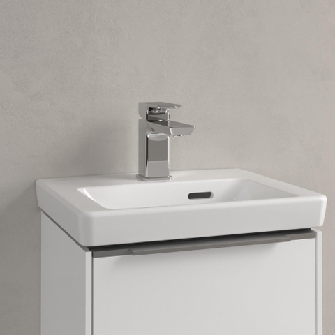 Villeroy & Boch Subway 3.0 fontein - 37x305cm - 1 kraangat - met overloop - White Alpine (glans wit) SW641673