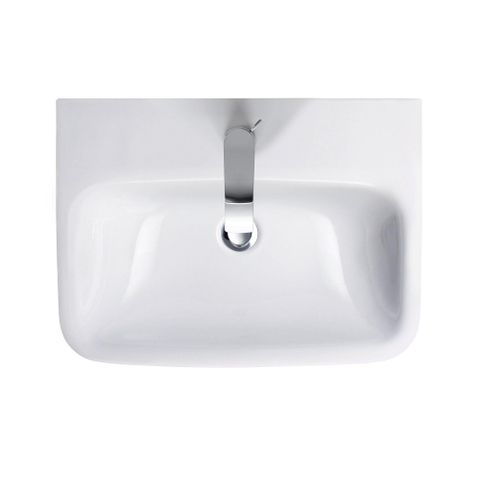Duravit Durastyle Wastafel - 60x44cm - met 1 kraangat - met overloop - wit SW54087