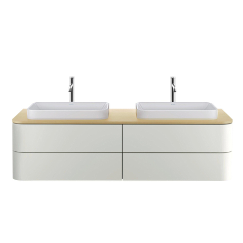 Duravit C.1 1 greeps wastafelmengkraan - 166x40x262mm - hoogglans chroom SW420779