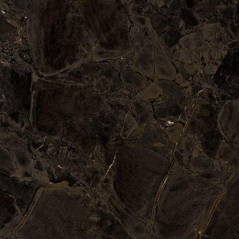 SAMPLE Ceralto Marvella Marble Vloertegel - 120X120 - 6.5mm - glans - zwart SW1591672