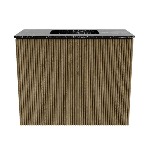 Mondiaz JOYA-DLUX 50cm toiletmeubel - kleur Dusk - Wastafel FAYE positie Midden Zonder kraangat kleur Lava. SW1423224