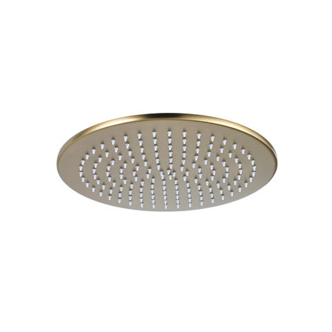 Fortifura Calvi Hoofddouche 30cm rond - 6mm - PVD - geborsteld messing (goud) OUTLETSTORE STORE44870