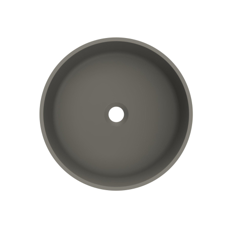 Arcqua Case waskom - rond - 40cm - mat quartz grijs SW1209098