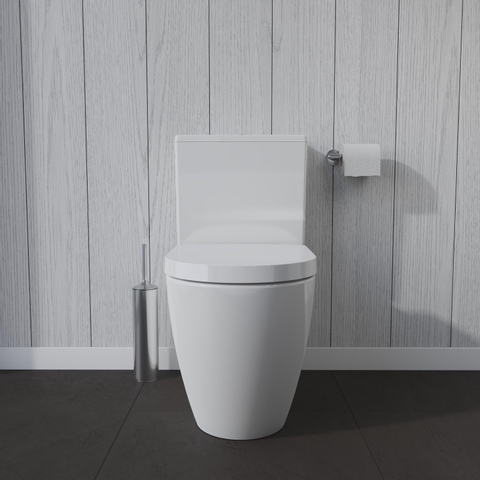 Duravit ME by Starck cuvette combinée au sol à évacuation profonde vario sans réservoir 37x65cm avec WonderGliss blanc SW84188